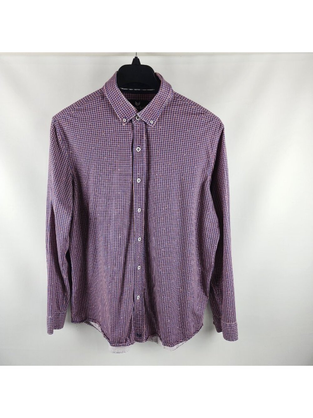 Buttercloth Shirt Mens XL Multi Patterned Regular Fit Button Down Collar